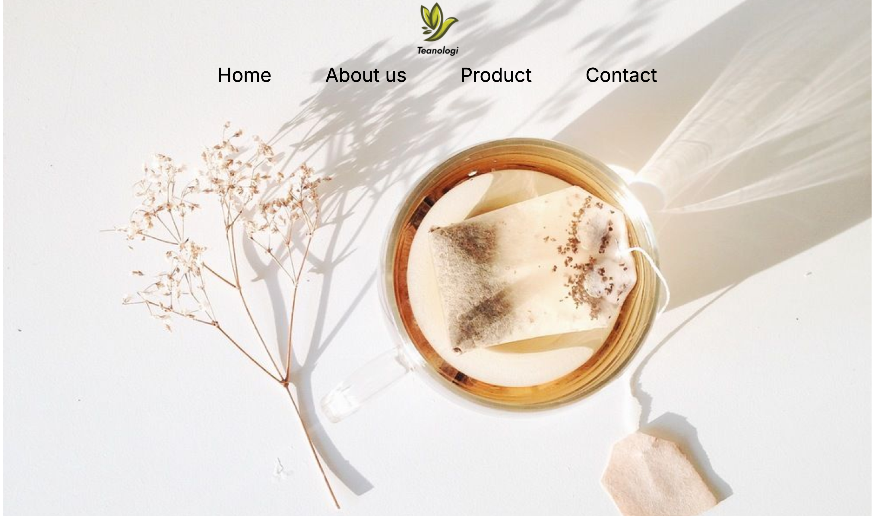 Dự án Green Tea Landing Page